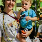 Tradi��o, f� e alegria marcam a Festa de Cosme e Dami�o no Centro Esp�rita Nossa Senhora do Carmo