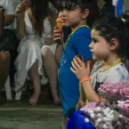 Tradi��o, f� e alegria marcam a Festa de Cosme e Dami�o no Centro Esp�rita Nossa Senhora do Carmo