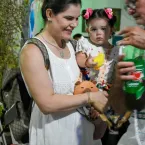 Tradi��o, f� e alegria marcam a Festa de Cosme e Dami�o no Centro Esp�rita Nossa Senhora do Carmo