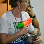 Tradi��o, f� e alegria marcam a Festa de Cosme e Dami�o no Centro Esp�rita Nossa Senhora do Carmo