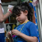 Tradi��o, f� e alegria marcam a Festa de Cosme e Dami�o no Centro Esp�rita Nossa Senhora do Carmo