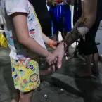 Tradi��o, f� e alegria marcam a Festa de Cosme e Dami�o no Centro Esp�rita Nossa Senhora do Carmo