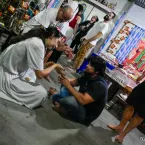 Tradi��o, f� e alegria marcam a Festa de Cosme e Dami�o no Centro Esp�rita Nossa Senhora do Carmo