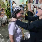 Tradi��o, f� e alegria marcam a Festa de Cosme e Dami�o no Centro Esp�rita Nossa Senhora do Carmo