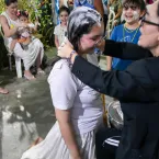 Tradi��o, f� e alegria marcam a Festa de Cosme e Dami�o no Centro Esp�rita Nossa Senhora do Carmo