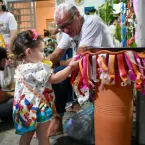 Tradi��o, f� e alegria marcam a Festa de Cosme e Dami�o no Centro Esp�rita Nossa Senhora do Carmo