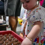 Tradi��o, f� e alegria marcam a Festa de Cosme e Dami�o no Centro Esp�rita Nossa Senhora do Carmo