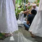 Tradi��o, f� e alegria marcam a Festa de Cosme e Dami�o no Centro Esp�rita Nossa Senhora do Carmo