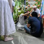 Tradi��o, f� e alegria marcam a Festa de Cosme e Dami�o no Centro Esp�rita Nossa Senhora do Carmo