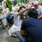 Tradi��o, f� e alegria marcam a Festa de Cosme e Dami�o no Centro Esp�rita Nossa Senhora do Carmo