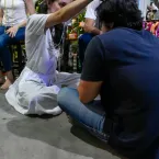 Tradi��o, f� e alegria marcam a Festa de Cosme e Dami�o no Centro Esp�rita Nossa Senhora do Carmo