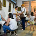 Tradi��o, f� e alegria marcam a Festa de Cosme e Dami�o no Centro Esp�rita Nossa Senhora do Carmo