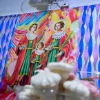 Tradi��o, f� e alegria marcam a Festa de Cosme e Dami�o no Centro Esp�rita Nossa Senhora do Carmo