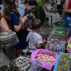 Tradi��o, f� e alegria marcam a Festa de Cosme e Dami�o no Centro Esp�rita Nossa Senhora do Carmo