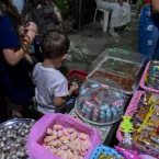 Tradi��o, f� e alegria marcam a Festa de Cosme e Dami�o no Centro Esp�rita Nossa Senhora do Carmo