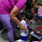 Tradi��o, f� e alegria marcam a Festa de Cosme e Dami�o no Centro Esp�rita Nossa Senhora do Carmo