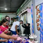 Tradi��o, f� e alegria marcam a Festa de Cosme e Dami�o no Centro Esp�rita Nossa Senhora do Carmo