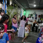 Tradi��o, f� e alegria marcam a Festa de Cosme e Dami�o no Centro Esp�rita Nossa Senhora do Carmo