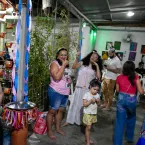 Tradi��o, f� e alegria marcam a Festa de Cosme e Dami�o no Centro Esp�rita Nossa Senhora do Carmo