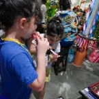 Tradi��o, f� e alegria marcam a Festa de Cosme e Dami�o no Centro Esp�rita Nossa Senhora do Carmo