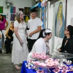 Tradi��o, f� e alegria marcam a Festa de Cosme e Dami�o no Centro Esp�rita Nossa Senhora do Carmo