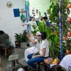 Tradi��o, f� e alegria marcam a Festa de Cosme e Dami�o no Centro Esp�rita Nossa Senhora do Carmo