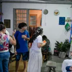 Tradi��o, f� e alegria marcam a Festa de Cosme e Dami�o no Centro Esp�rita Nossa Senhora do Carmo