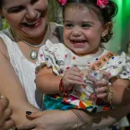 Tradi��o, f� e alegria marcam a Festa de Cosme e Dami�o no Centro Esp�rita Nossa Senhora do Carmo