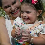 Tradi��o, f� e alegria marcam a Festa de Cosme e Dami�o no Centro Esp�rita Nossa Senhora do Carmo