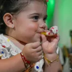 Tradi��o, f� e alegria marcam a Festa de Cosme e Dami�o no Centro Esp�rita Nossa Senhora do Carmo