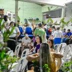 Tradi��o, f� e alegria marcam a Festa de Cosme e Dami�o no Centro Esp�rita Nossa Senhora do Carmo