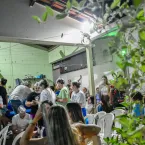 Tradi��o, f� e alegria marcam a Festa de Cosme e Dami�o no Centro Esp�rita Nossa Senhora do Carmo