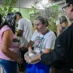 Tradi��o, f� e alegria marcam a Festa de Cosme e Dami�o no Centro Esp�rita Nossa Senhora do Carmo