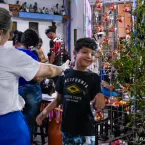 Tradi��o, f� e alegria marcam a Festa de Cosme e Dami�o no Centro Esp�rita Nossa Senhora do Carmo