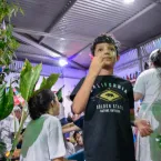 Tradi��o, f� e alegria marcam a Festa de Cosme e Dami�o no Centro Esp�rita Nossa Senhora do Carmo