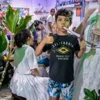 Tradi��o, f� e alegria marcam a Festa de Cosme e Dami�o no Centro Esp�rita Nossa Senhora do Carmo