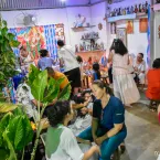 Tradi��o, f� e alegria marcam a Festa de Cosme e Dami�o no Centro Esp�rita Nossa Senhora do Carmo