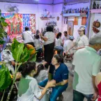 Tradi��o, f� e alegria marcam a Festa de Cosme e Dami�o no Centro Esp�rita Nossa Senhora do Carmo