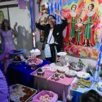 Tradi��o, f� e alegria marcam a Festa de Cosme e Dami�o no Centro Esp�rita Nossa Senhora do Carmo