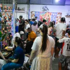 Tradi��o, f� e alegria marcam a Festa de Cosme e Dami�o no Centro Esp�rita Nossa Senhora do Carmo