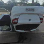 Motorista fura barreira policial e capota carro na MT-251