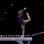 Fl�via Saraiva conquista medalha de bronze na trave do Mundial de Gin�stica