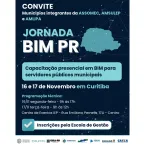 Última Jornada BIM do Paraná abre inscrições gratuitas