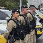 PMPR mobiliza grande efetivo para refor�ar a��es de seguran�a em Curitiba