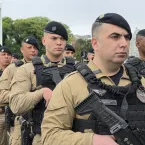 PMPR mobiliza grande efetivo para refor�ar a��es de seguran�a em Curitiba