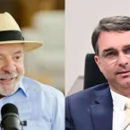 Pesquisa: Lula e Fl�vio Bolsonaro empatados tecnicamente em eventual segundo turno