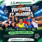 Goleiro de Capacete e famosos do YouTube jogam futebol beneficente em Paulínia