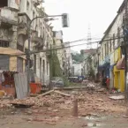 Casar�o desaba no Centro do Rio; um homem morreu