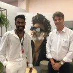 Presidente da Embratur Marcelo Freixo, prestigia o amigo e Jornalista Gilvandro Oliveira Filho!