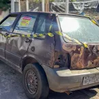 Fiscalizao de veculos abandonados em vias pblicas tem incio em Barra do Garas